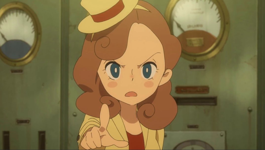 Lady Layton anime image